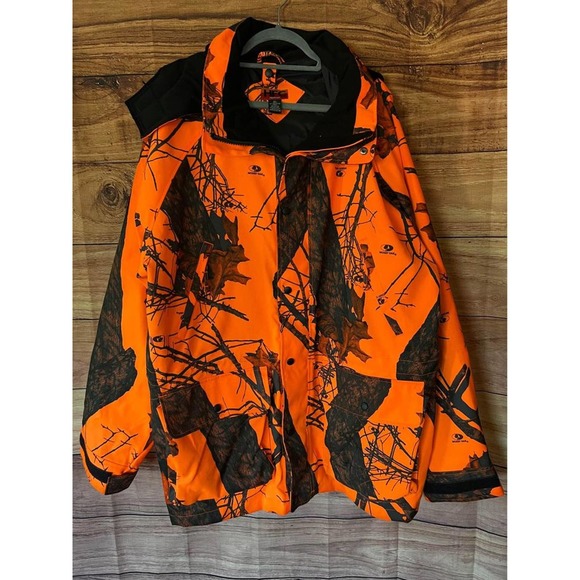 Mossy Oak Mens Blaze Camo Jacket Xl 